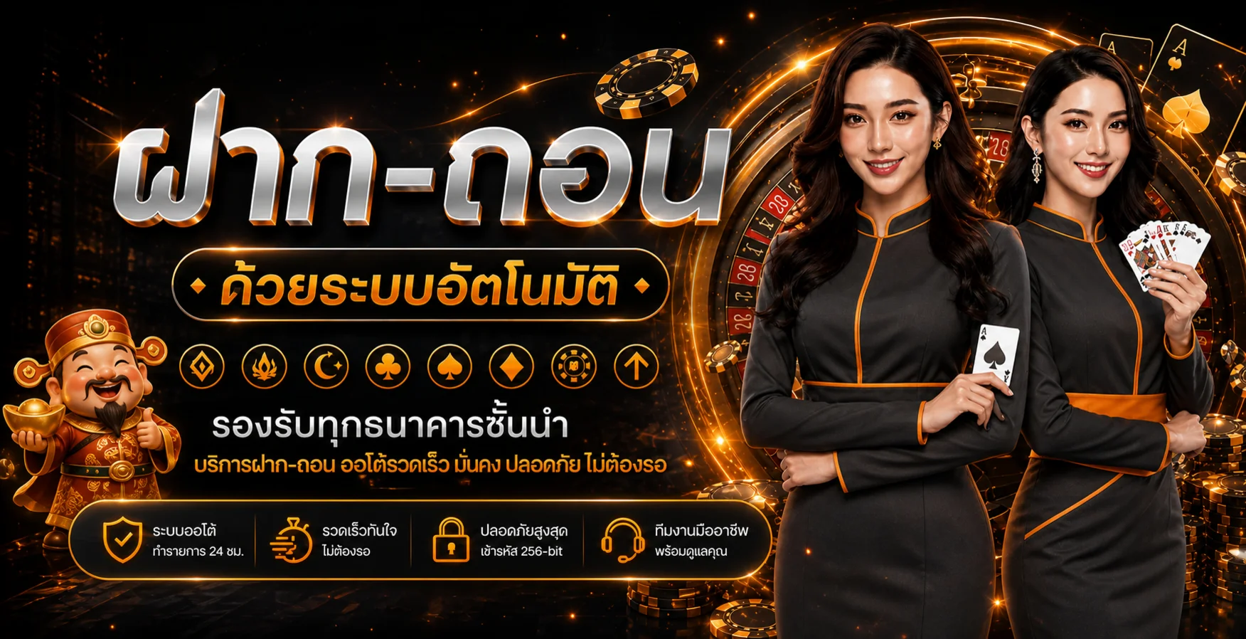 ระบบฝากถอนอัตโนมัติ COON777 True Wallet